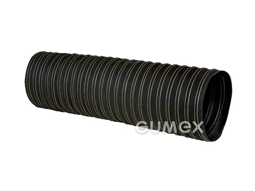 NEO2, 19/22mm, 2,5bar/-0,73bar, Gewebe mit Neopren/Glasfaser, Stahlspirale, -50°C/+150°C, schwarz, 